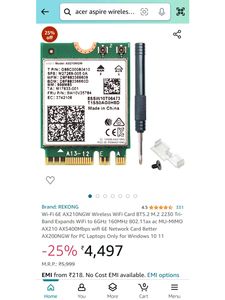 🔥Qualcomm Anatel Wifi Card