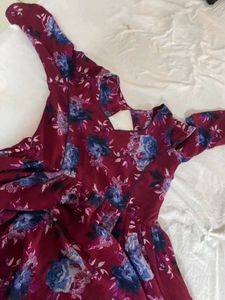 Floral Printed Gown