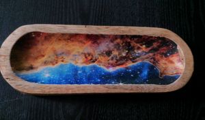 Simply Vedic Dual Wooden Incense Sticks Holder.