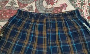Plaid Wide Leg Pants