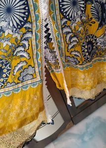 Elegant patchwork Kurta Dupatta Set