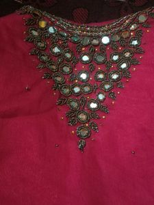 Embroidered Kurta Neck Design