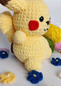 Crochet Pikachu Plush