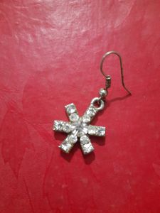 Snowflake Rhinestone Earrings