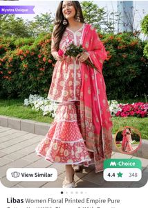 Libas Cotton Sharara Set