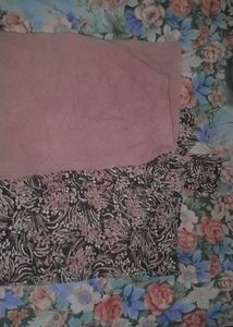 Floral Dress with Plazo