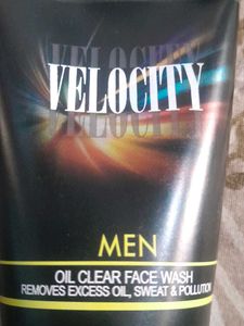 Velocity Men Oil Clear Face Wash