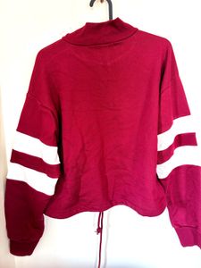 Untouched Burgundy Forever 21 Pullover
