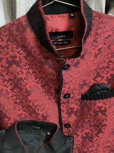 Men's Ethnic Kurta Set with Jacket