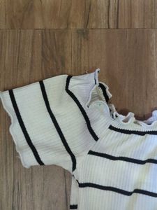 Striped Off-The-Shoulder Top