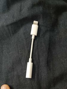 Apple Headphone Lightning To 3.5mmJack Adapter