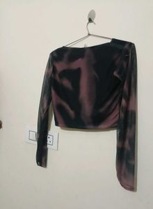 Stylish Tie-Dye Crop Top