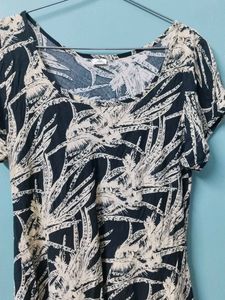 Tropical Print Dress