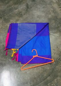 Bright Checkered Saree