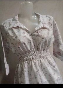 Floral Print Mini Dress