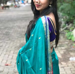 Peshwai Saree With Blouse