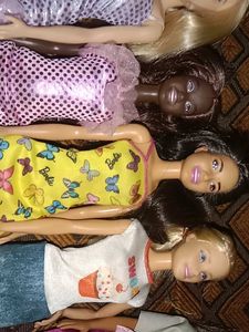 Barbie Dolls Combo Of 7