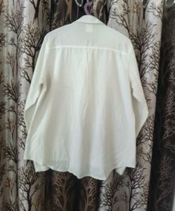 White Button-Down Top