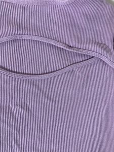 Lavender Crop Top💜