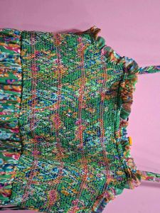 Floral Green Maxi Dress