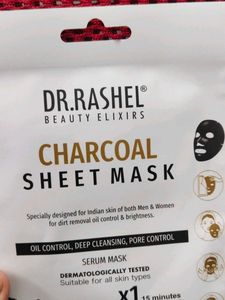 CHARCOAL SHEET MASK + Freebie