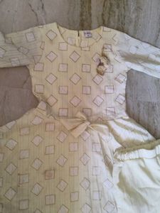 Girl's Dress with Pants