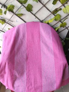 Pink Striped Bedsheet