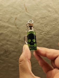 Poison Bottle Keychain