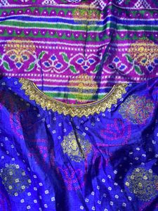 Ethnic Blue Kaftan Kurta