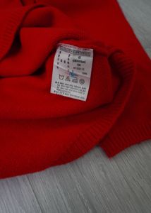 Lacoste Red Sweater