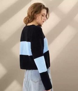 Color Block Knit Sweater