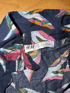 Floral Button-Down Shirt