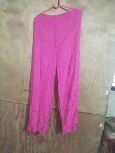Dark Pink Harem Pant/Palazzo