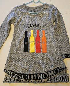 Women Knitted Full Sleeves Sweater