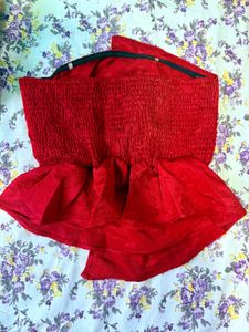 Asymmetric Tube top