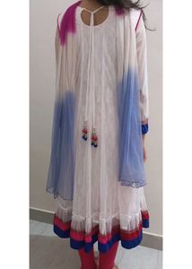 Embroidered Anarkali Kurta Set