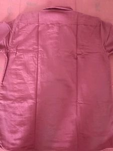Maroon Buttoned Casual Shirt Kurta