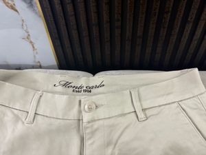 Beige Green Trouser