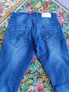 Slim Fit Blue Denim Jeans