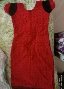 Red Kurti