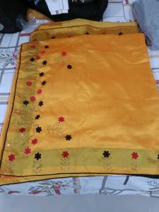 Elegant Yellow Saree