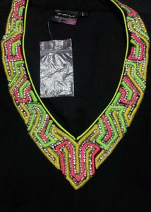 Black Colour Festive Gown