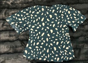 Dark Green Waist Top