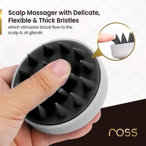 Anti Dandruff Scalp Massager(White)