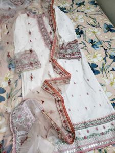 Pure Cottonwith Soft Dupatta 1 Inch Margin No Flaw