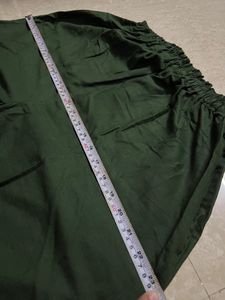 Dark green dress
