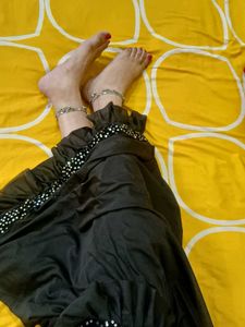 black saree with blouse