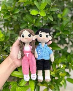Crochet Couple Dolls