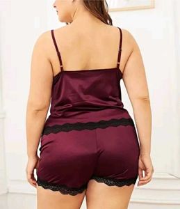 Satin Cami &amp; Shorts Set