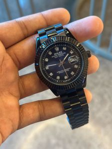 ROLEX watch premium black finish